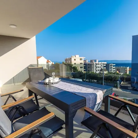 Marko - New Sea View With Free Parking 아파트 마카르스카