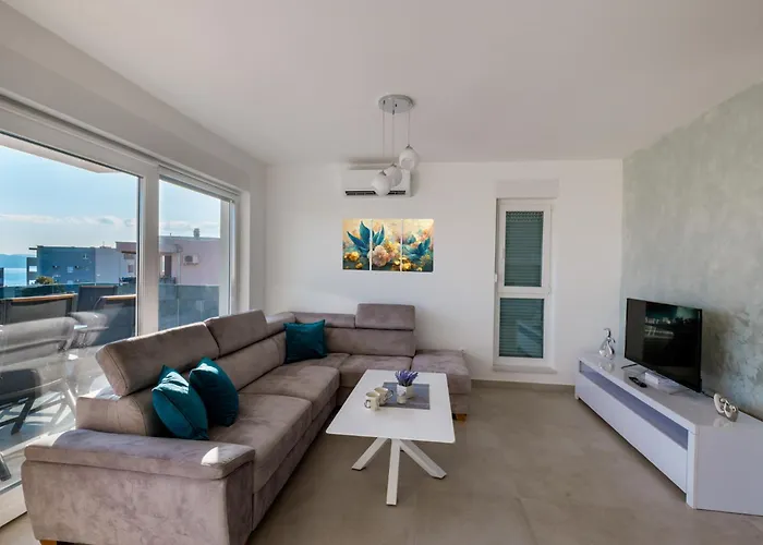Marko - New Sea View With Free Parking 아파트 마카르스카